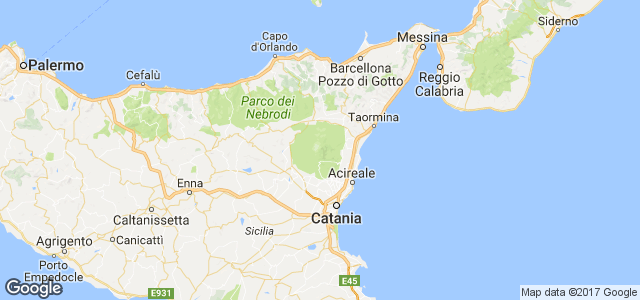 Vingårdene på min rute rundt Etna ligger rundt Catania i vestlig og sørlig retning.